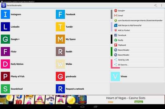 Social Bookmarks screenshot 6