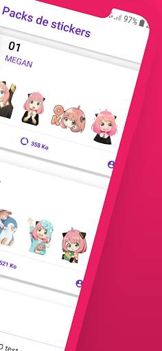 Spy x Family Stickers screenshot 2