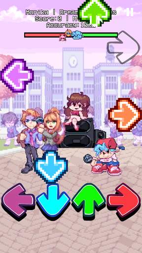 DDLC Monika funkin mod screenshot 2