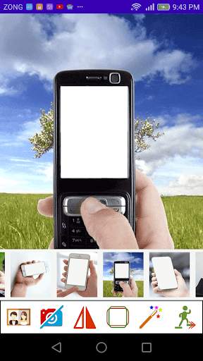 Mobile Phone Photo Frames screenshot 2
