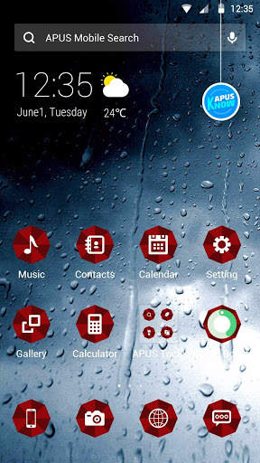 Shower-APUS Launcher theme screenshot 1