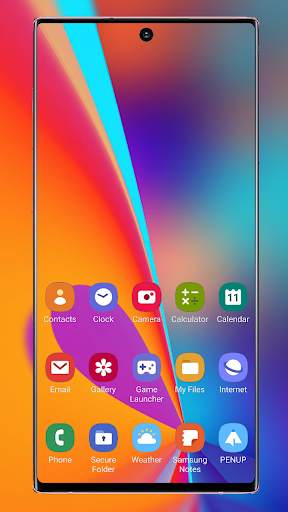 Theme for galaxy Note 10: Note10 launcher screenshot 4