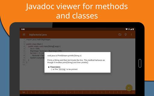 Jvdroid - IDE for Java screenshot 13