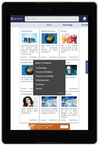 Question Answer App, QueryHome screenshot 11