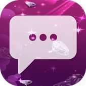 Diamonds Theme - Messaging 7 icon