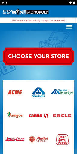 Shop, Play, Win!® MONOPOLY screenshot 2
