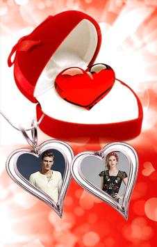 Love Locket Photo Frames 3 تصوير الشاشة