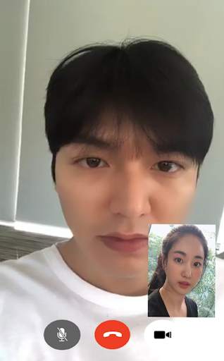 Lee Min Ho Fake Video Call screenshot 1