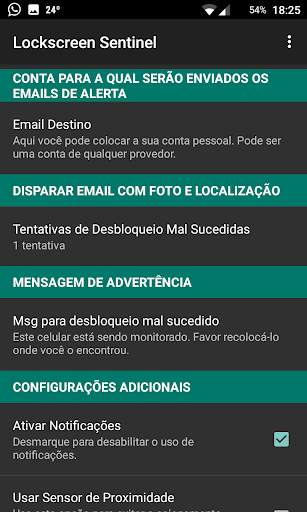 Lockscreen Sentinel screenshot 2