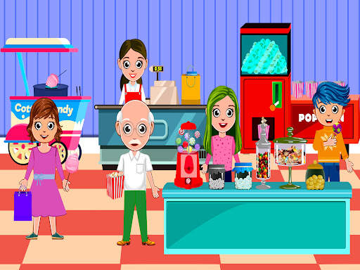 Pretend Town Shopping Store: Girls Dress Up Game screenshot 4