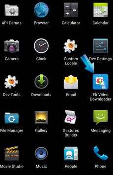 Video Downloader for Facebook screenshot 1