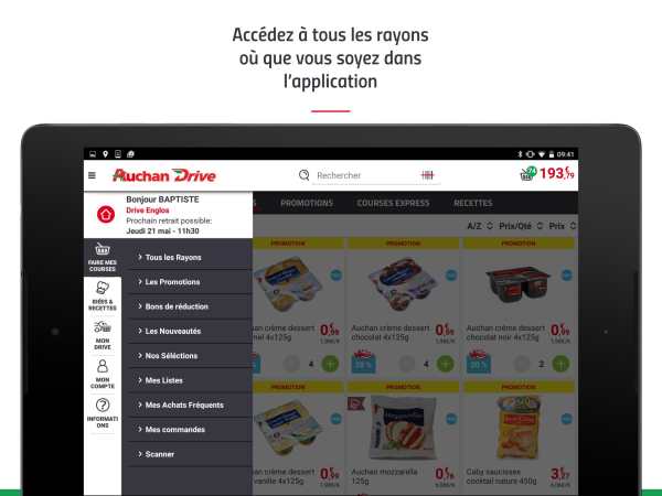 AuchanDrive - courses drive screenshot 10