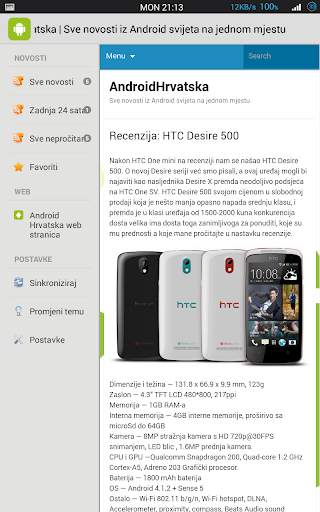 Smartphone Novosti screenshot 8