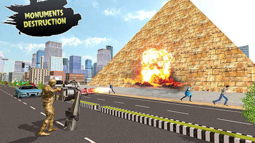 Mummy Superhero City Battle Shooting Game screenshot 6
