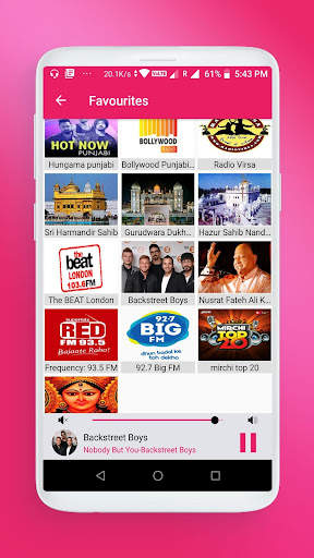 FM Radio India - Live Radio Stations(Radio Lover) screenshot 3