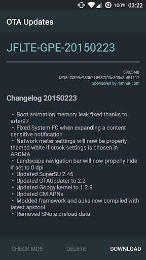 OTA Updates [ROOT][CUSTOM ROM] screenshot 4