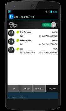 Automatic Call Recorder Free screenshot 3