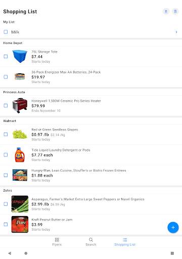 reebee: Flyers & Shopping List скриншот 12