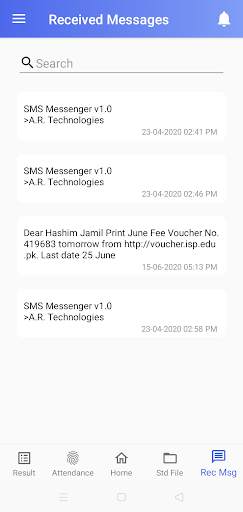 ISP Multan Portal screenshot 5
