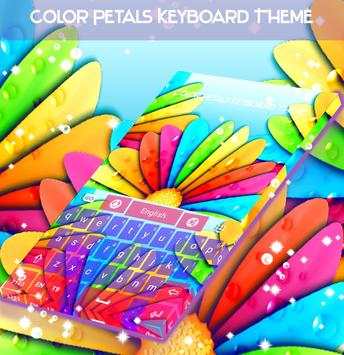 Color Petals Keyboard Theme screenshot 4