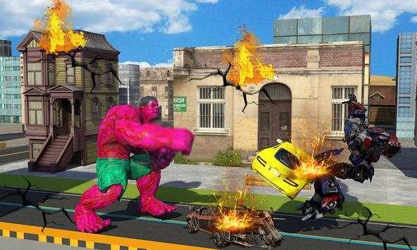 Superhero Bulko: Angry Monster City Battle screenshot 5