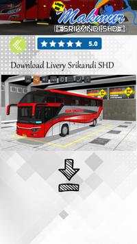 Livery Bus Makmur Srikandi SHD screenshot 3