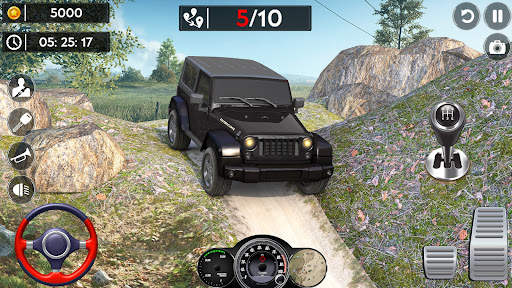 Hill Jeep Driving: Jeep Games screenshot 1