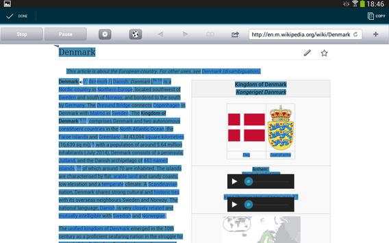 TalkingWeb Talking Browser screenshot 5