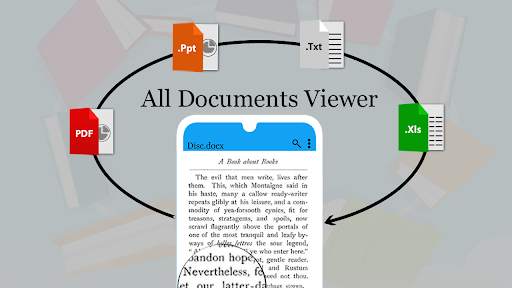 Document viewer: All documents reader, Docx reader screenshot 1