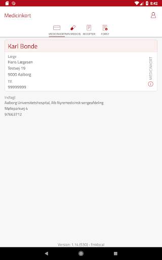 Medicinkortet screenshot 7