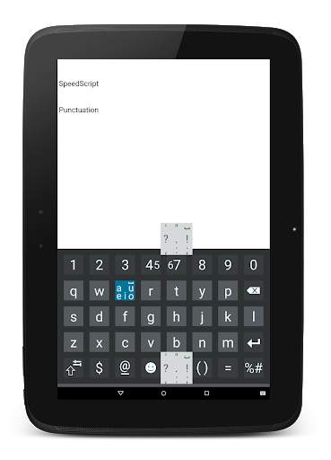 SpeedScript Keyboard free screenshot 18