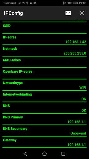 IPConfig screenshot 1