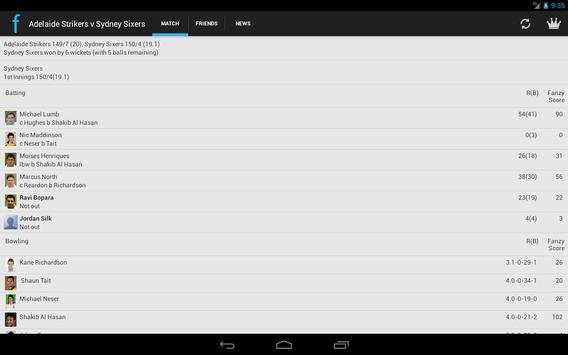 Fanzy Cricket screenshot 7