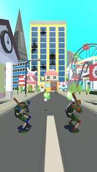 Baseball Ninja Star 3D: Turtle City Championship screenshot 3