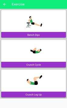 Home Workout-body building screenshot 2