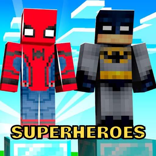 Superheroes in Minecraft PE 1.8