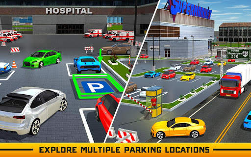 Grand Street Car Parking 3D Multi Level Pro Master स्क्रीनशॉट 5