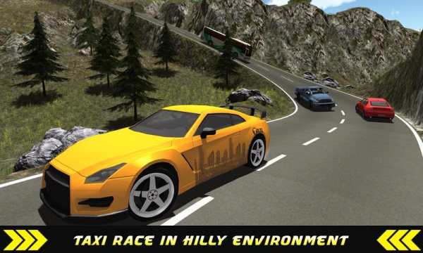 Taxi Driver Hill Climb sim 3D screenshot 3