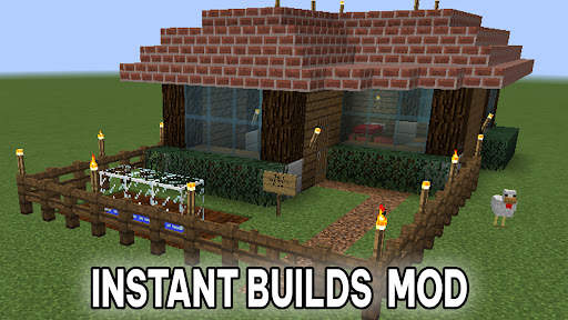 Instant Building Mod Minecraft screenshot 3