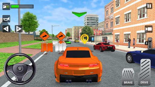 Permainan Mobil Taxi Kota 3d Simulator 2021 screenshot 5
