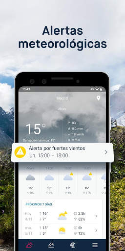 WeatherPro: pronóstico, radar y widgets screenshot 4