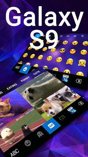 Galaxy S9 Classic Keyboard Theme screenshot 4