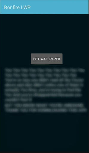 Bonfire Live Wallpaper screenshot 1