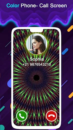 Color Phone - Call Screen screenshot 2