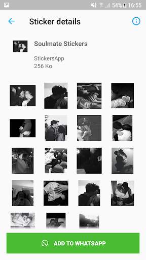 Soulmate Stickers for WhatsApp-WastickerApp screenshot 4