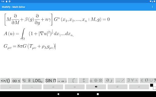 Mathify - Math Editor screenshot 8