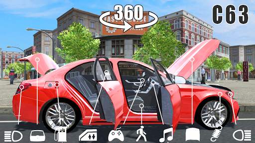 CarSim M5&C63 screenshot 2