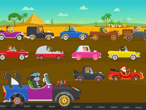 Racing car games for kids 2-5 screenshot 12