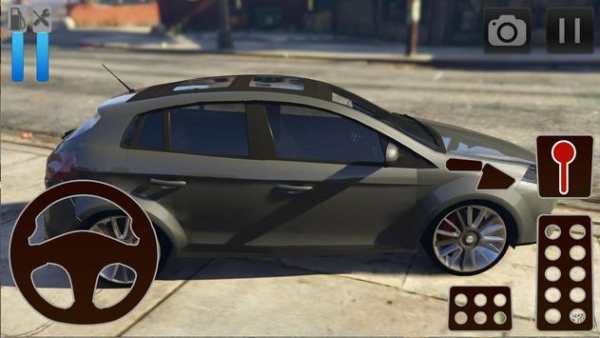 Car Driving Simulator Fiat screenshot 2