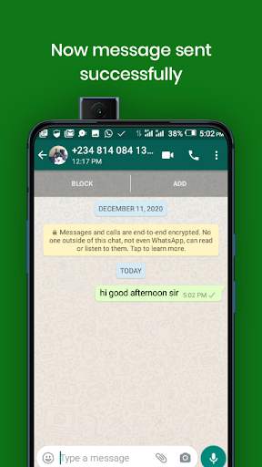 Messanger: whats direct, for WhatsApp message chat screenshot 3